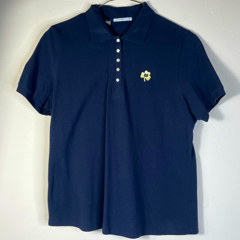 Notre Dame Cutter & Buck polo tee